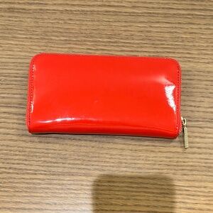 Tory Burch Poppy Red Wallet